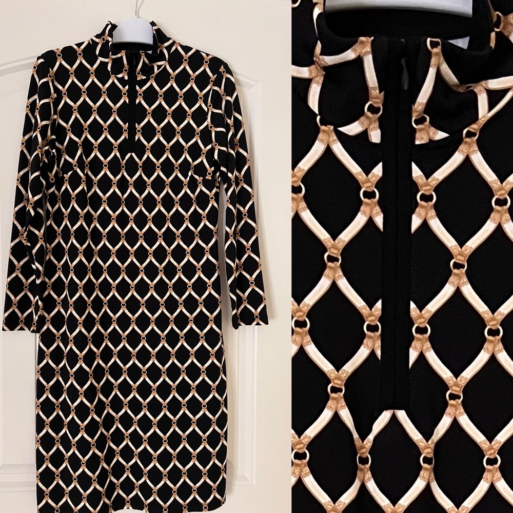 New J.McLaughlin Bedford Dress/ Half Zip sz S